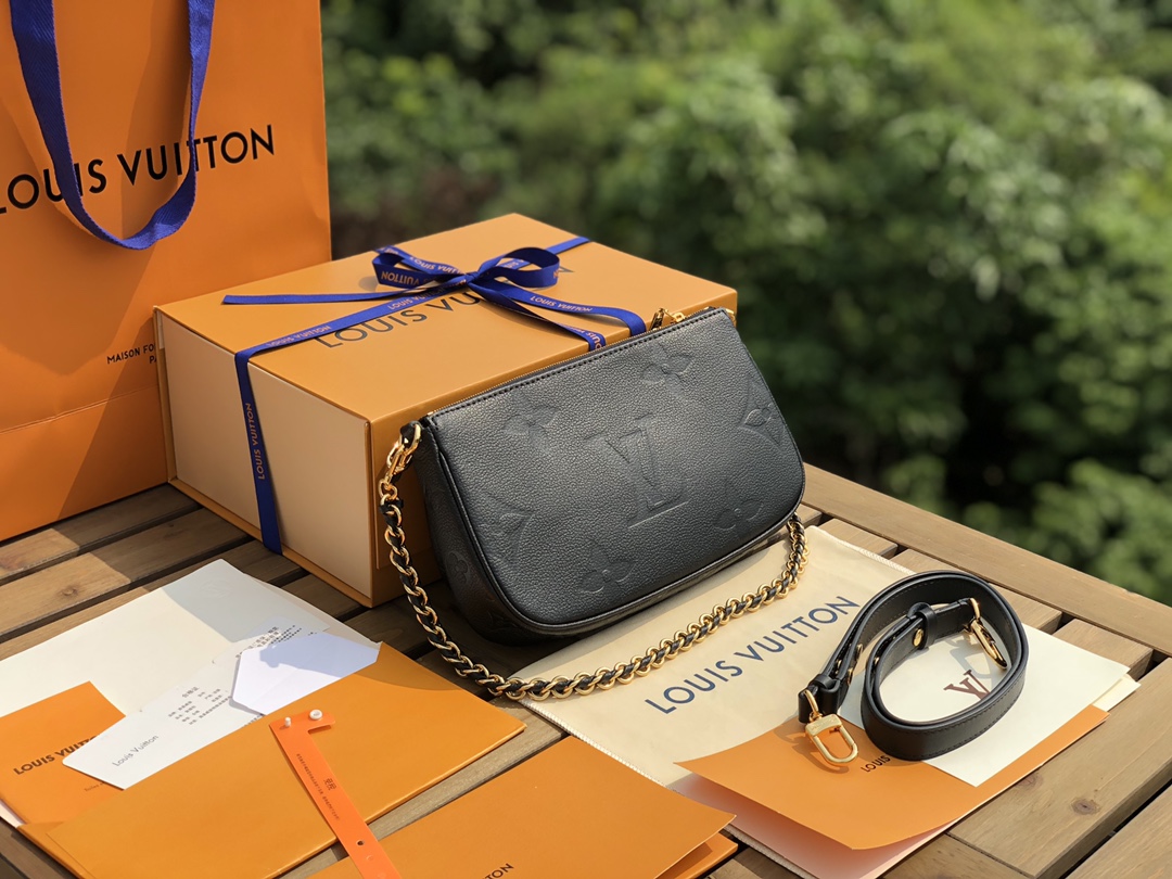 🌼 m80399尺寸25×14.5×4.5cm原厂渠道 Lv Multi 🌼Pochette Acces