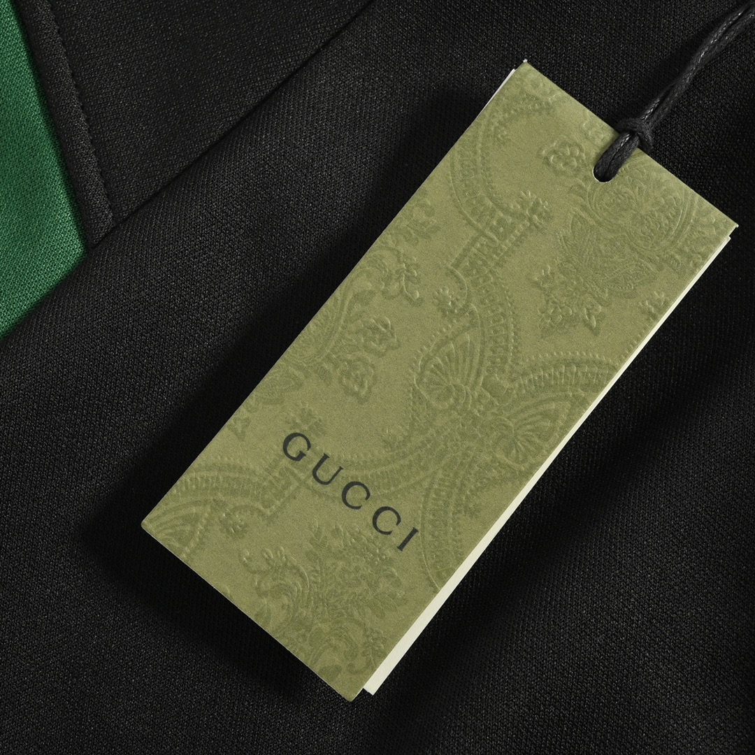 Gucci/古驰 22Fw 红绿拼接织带外套