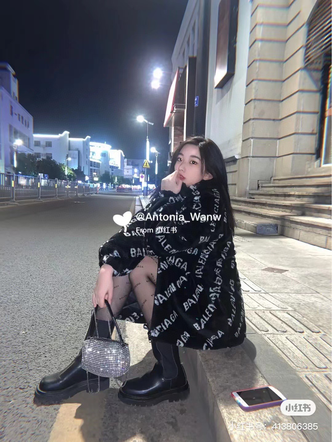 Z1059 BALENCIAGA巴黎世家2021ss新款弹幕羊羔绒棉服情侣休闲外套