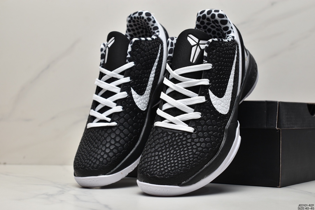 160 耐克Nike ZOOM Kobe VI”Mamba Black/Yellow”ZK6科比六代低帮运动篮球鞋429659-002