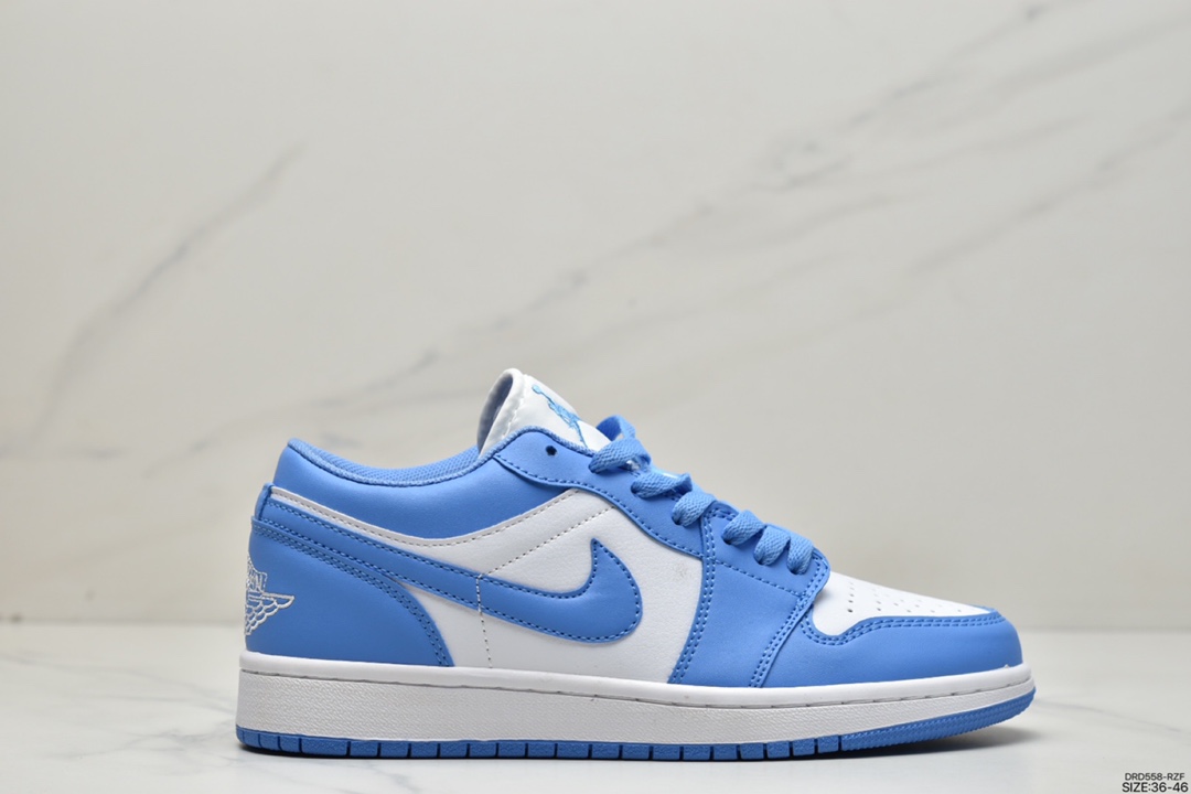 110 耐克NK Air Jordan 1 Low”Breathe/Triple White”AJ1乔丹一代低帮经DC0774
