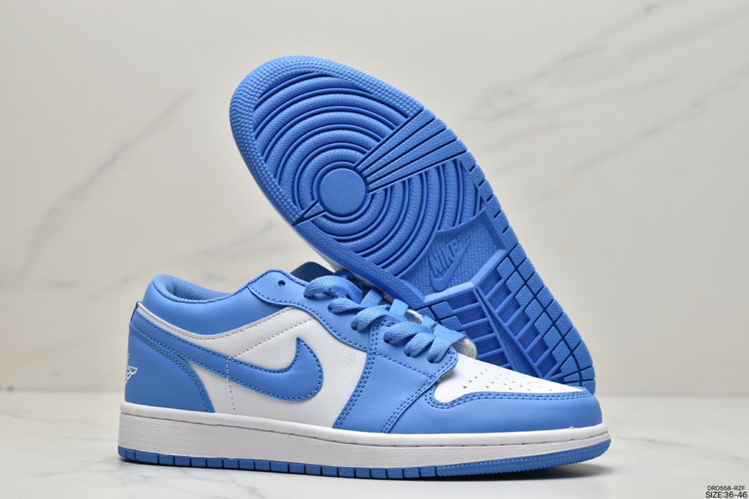 110 耐克NK Air Jordan 1 Low”Breathe/Triple White”AJ1乔丹一代低帮经DC0774