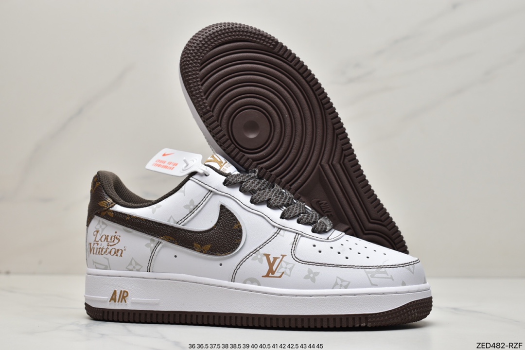 260 耐克Nike Air Force 1 Low 空军一号低帮百搭休闲运动板鞋BS8805-601