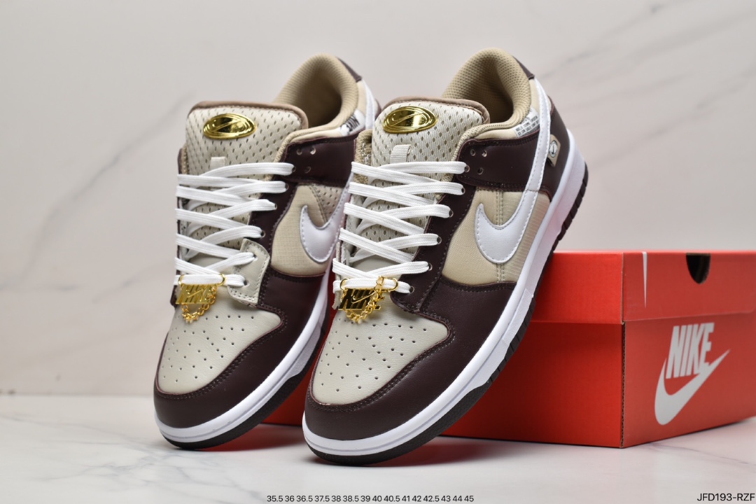 170 耐克Nike SB Dunk Low”Brown Basalt”扣篮系列低帮休闲运动滑板板鞋DX6060-111