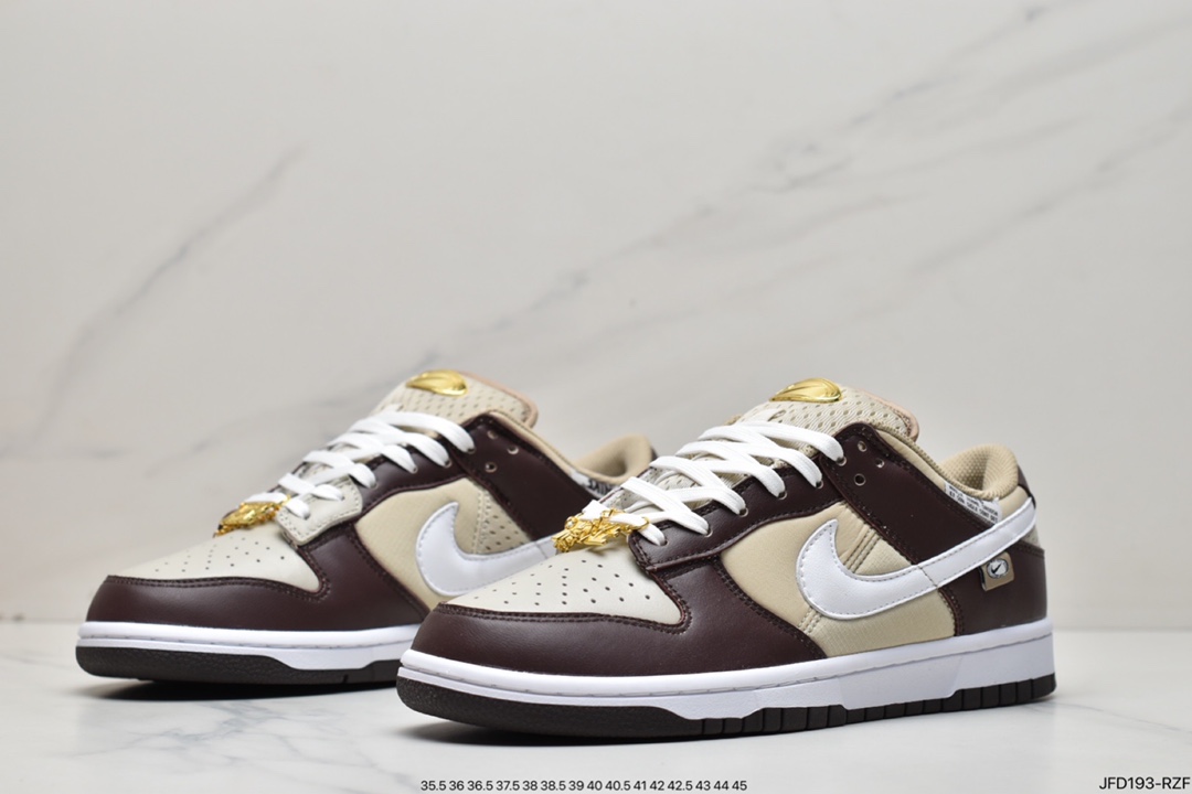 170 耐克Nike SB Dunk Low”Brown Basalt”扣篮系列低帮休闲运动滑板板鞋DX6060-111