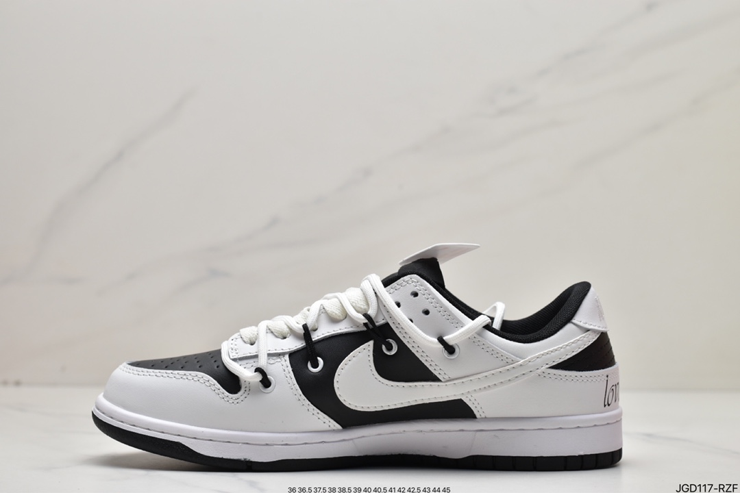 180 耐克/Nike SB Dunk Low Creamy/Tweed”解构绑带低帮休闲运动滑板板鞋CW1590-006