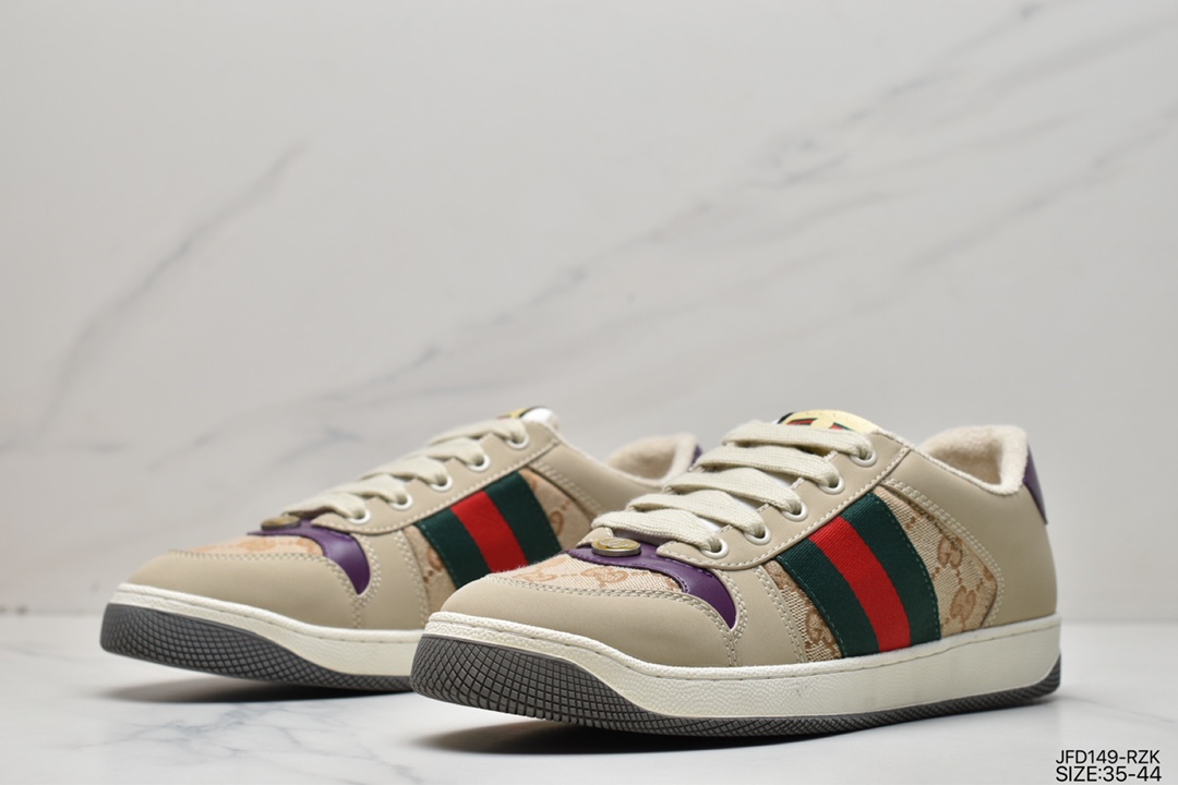 Gucci Distressed Screener sneaker small dirty shoes series