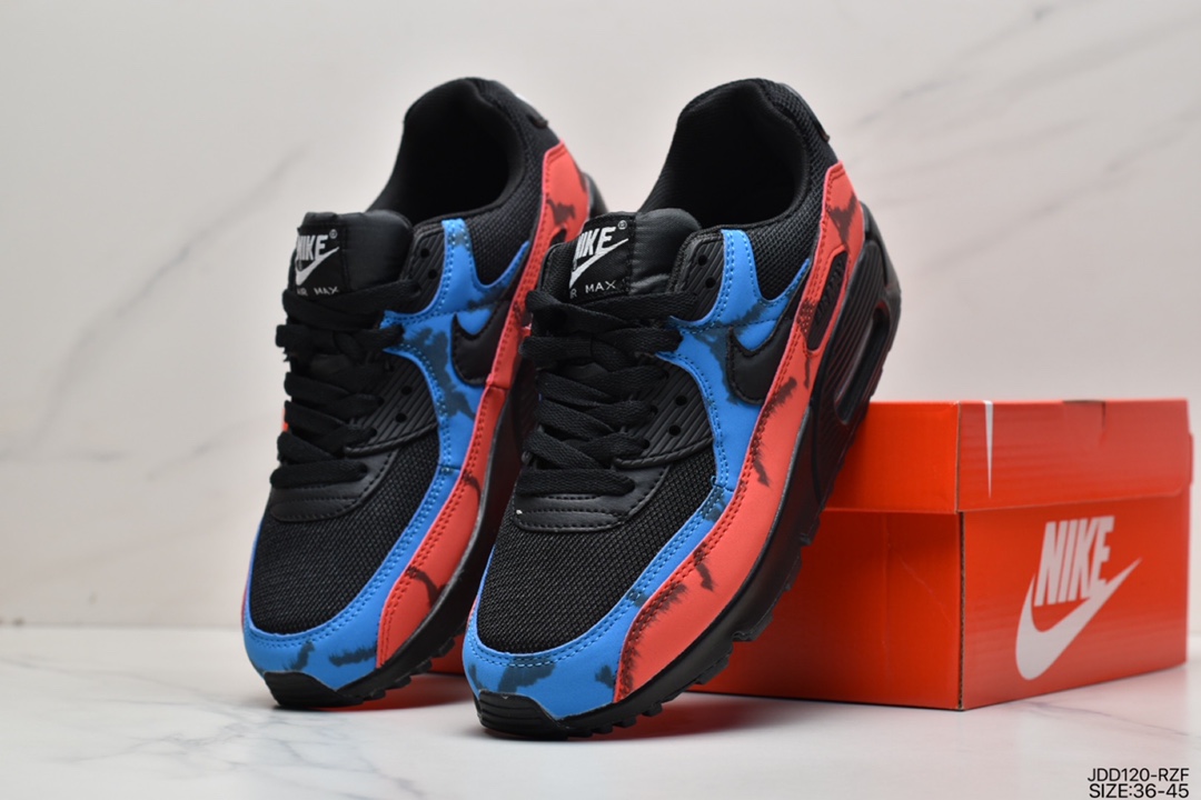 120 耐克Nike Air Max 90 ”Vast Grey Pink”复古气垫百搭休闲运动慢跑鞋 DJ6888