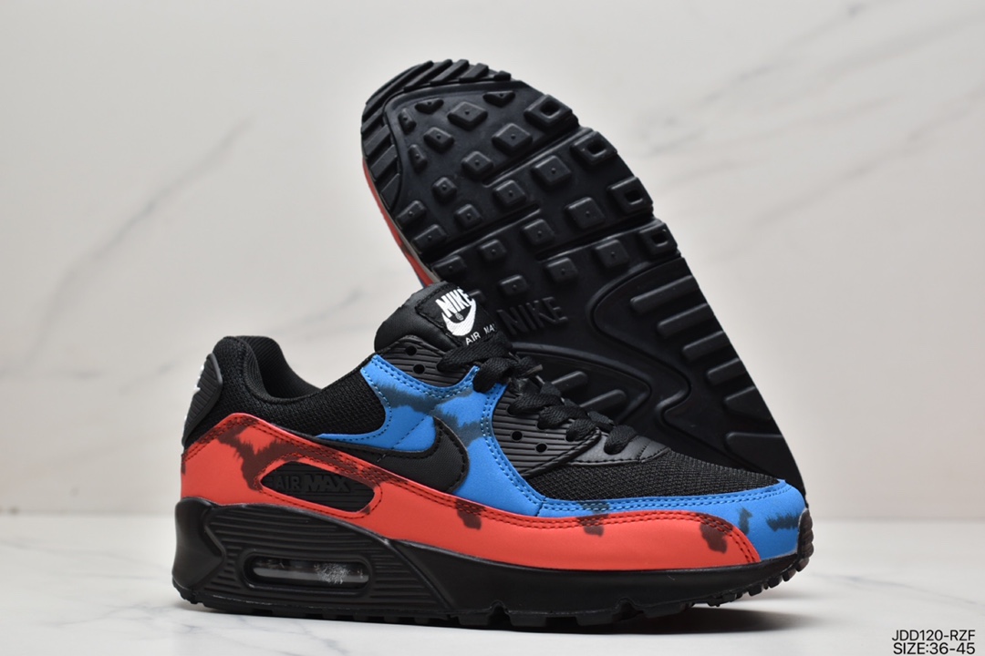 120 耐克Nike Air Max 90 ”Vast Grey Pink”复古气垫百搭休闲运动慢跑鞋 DJ6888