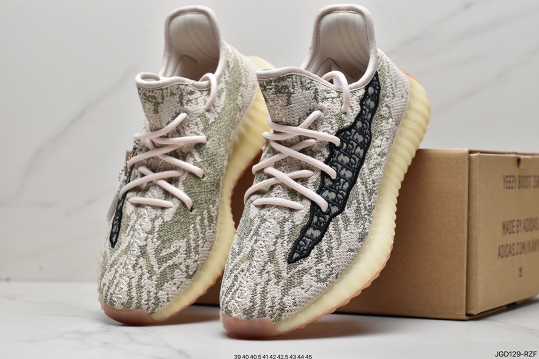 Adidas Yeezy Boost DIOR 350V2 Jointly Joins Reflective Shine FC6607