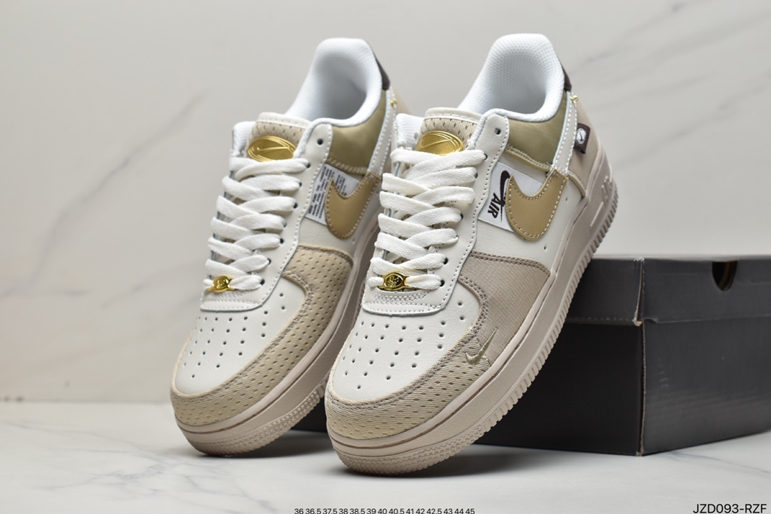 140 Nike Wmns Air Force 1’07 LX”Sail”空军一号经典低帮百搭休闲运动板鞋DX6042-111