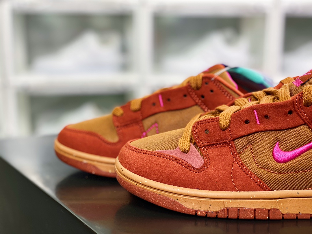 Wmns Dunk Low Disrupt 2 ”Desert Bronze” lightweight dunk destruction second generation DH4402-200