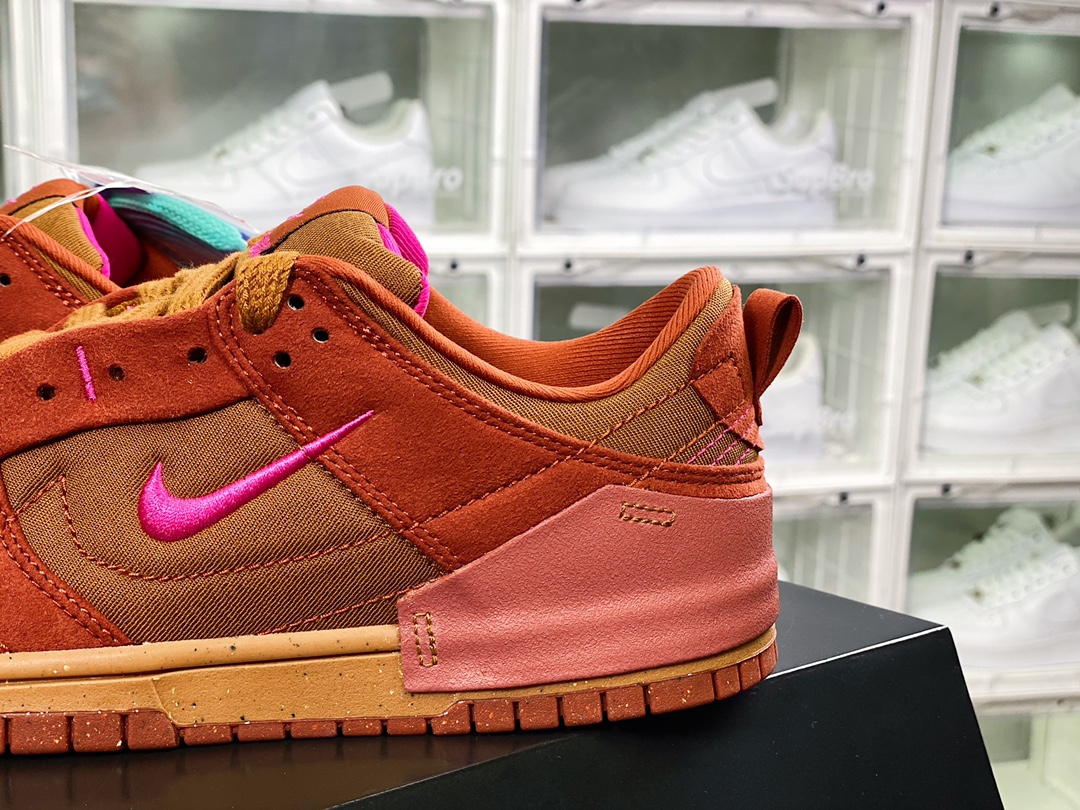 Wmns Dunk Low Disrupt 2 ”Desert Bronze” lightweight dunk destruction second generation DH4402-200