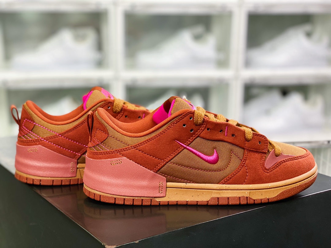 Wmns Dunk Low Disrupt 2 ”Desert Bronze” lightweight dunk destruction second generation DH4402-200