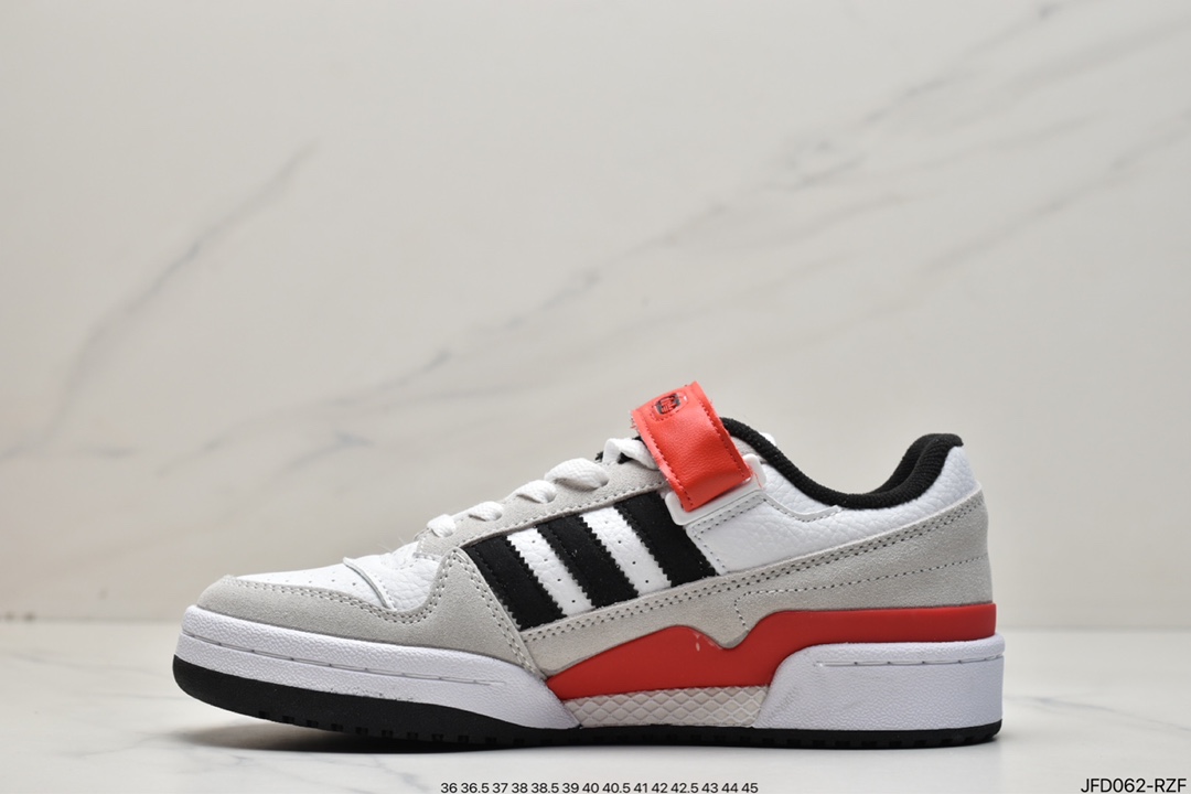 Adidas Clover Originals Forum 84 Low Roman Series Velcro Low Help Complex GW0035