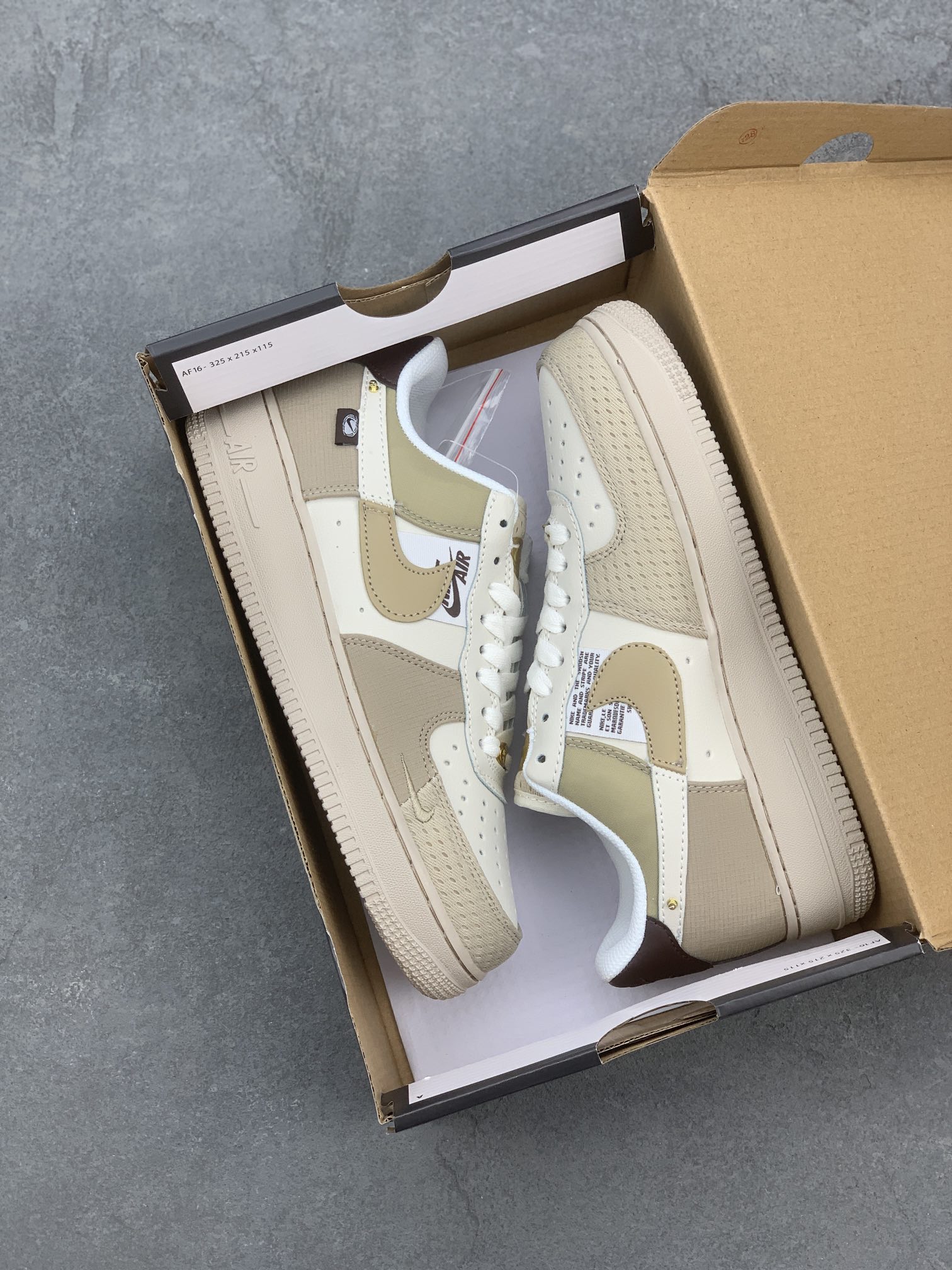 Nike Air Force 1 Low '07 Brown Casual Sneakers DX6061-122 10 i1664049479 2389 8