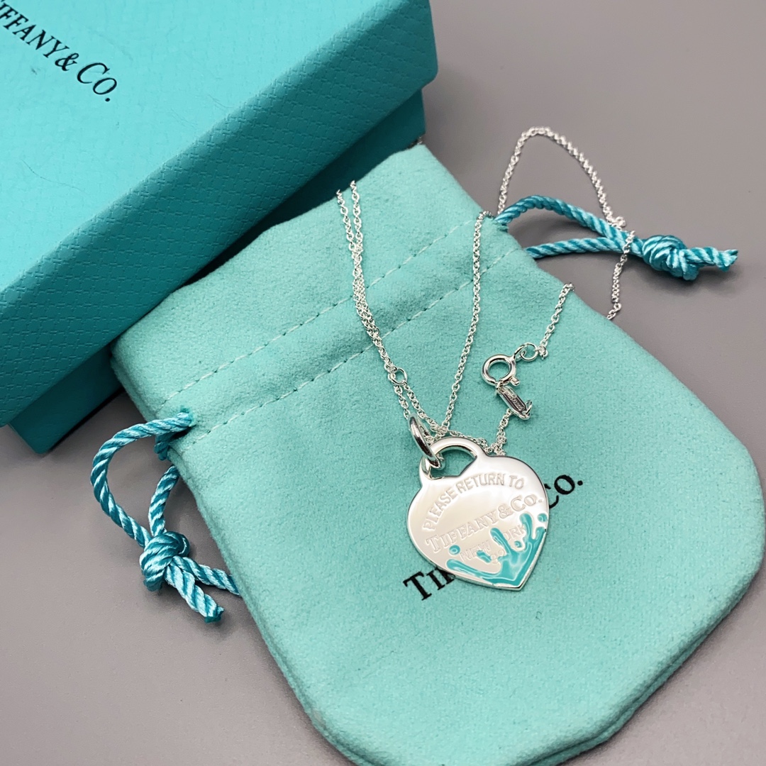 👑TiffanY/蒂芙尼大心❤项链