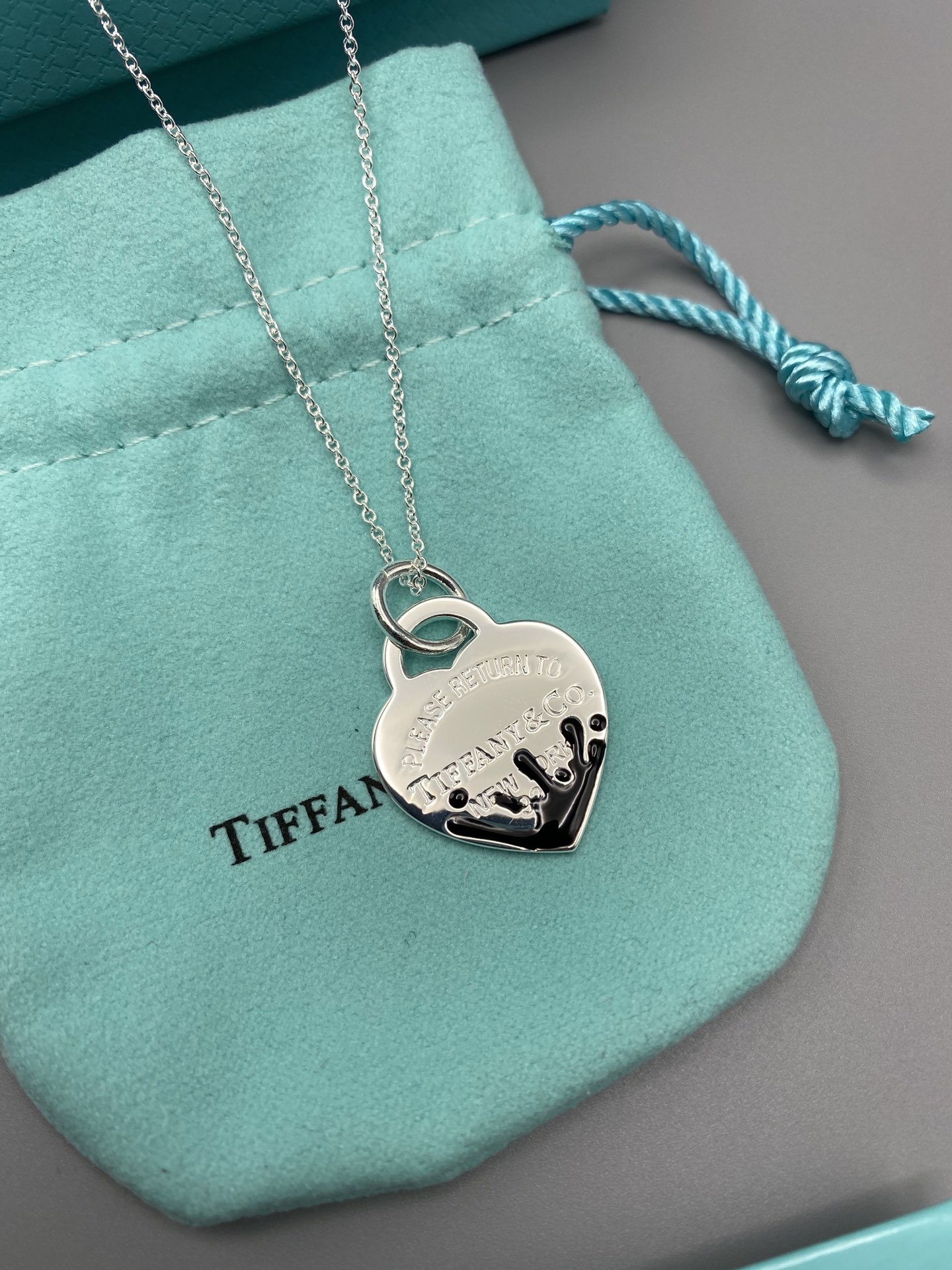 👑TiffanY/蒂芙尼大心❤项链