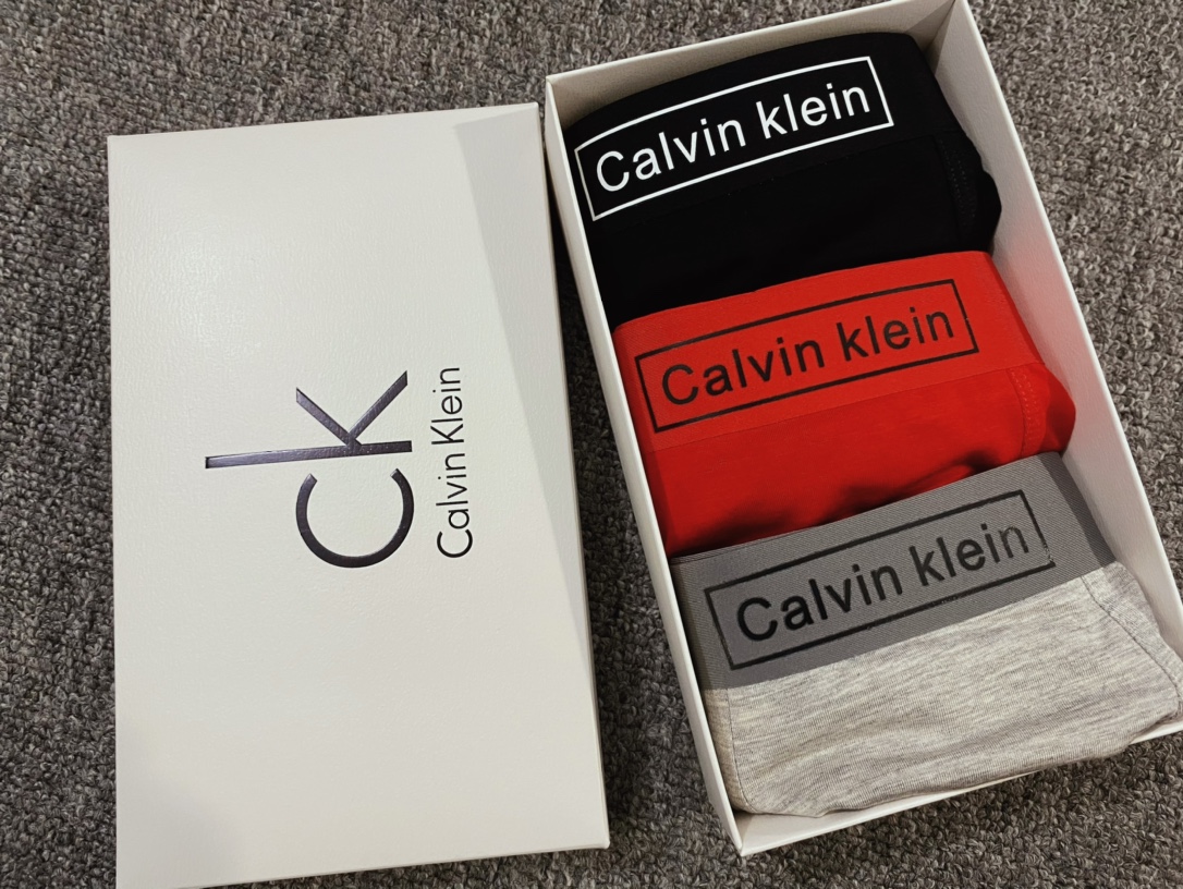 新品CALVINKLEINCK凯文克莱原单品质精品盒装男士内裤！外贸国外订单高品质冰丝无痕切割工艺科学配