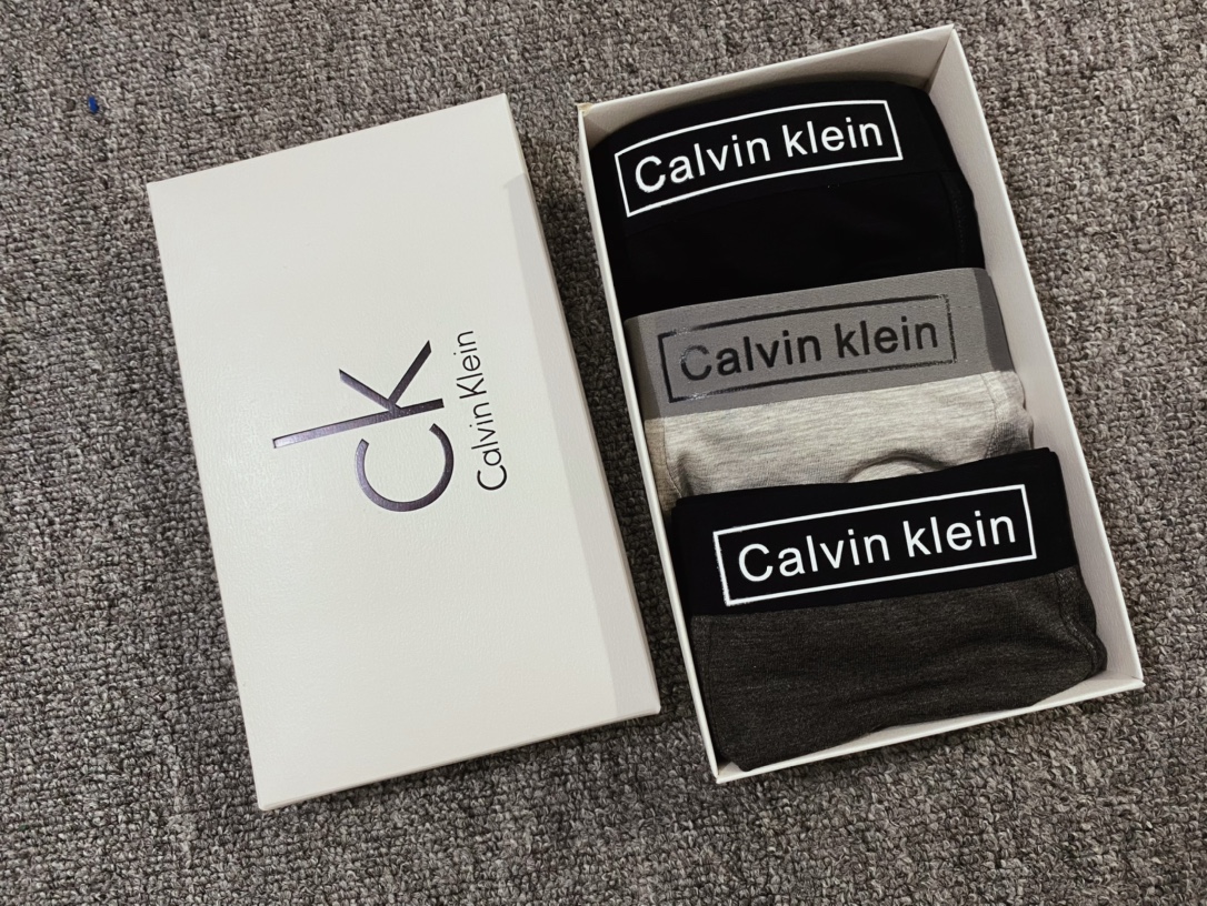 新品CALVINKLEINCK凯文克莱原单品质精品盒装男士内裤！外贸国外订单高品质冰丝无痕切割工艺科学配