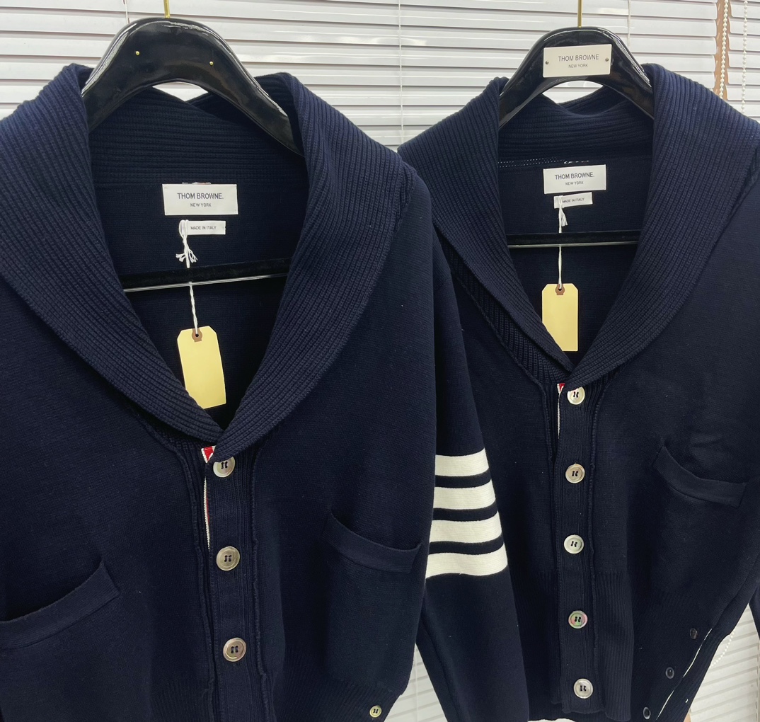 톰브라운 남성 가디건 143055 Thom Browne Cardigan 상세 이미지 3