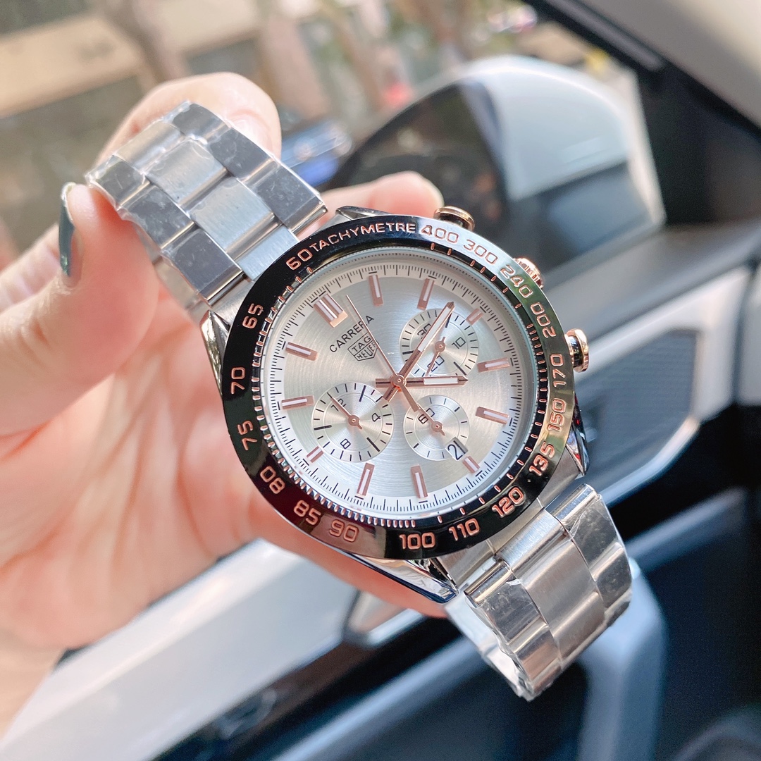 Limited Edition Tagheuer F1 Fangio Vangio Men’s Wristwatch with Swiss Core - 图片 3