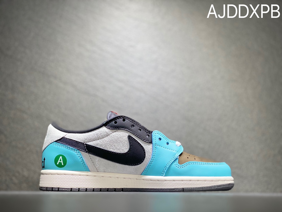240 Air Jordan 1 Low 倒钩 定制配色 DM7866-009