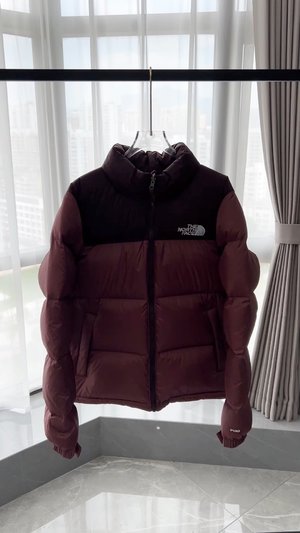 High Quality Customize The North Face Clothing Down Jacket Brown Red