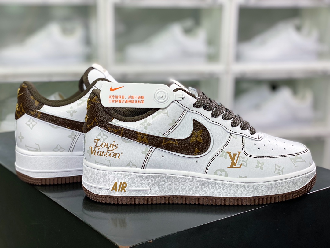 260 Air Force 1 07 LV8”White/Brown/Grey/LV Monogram”空军一号BS8805-601