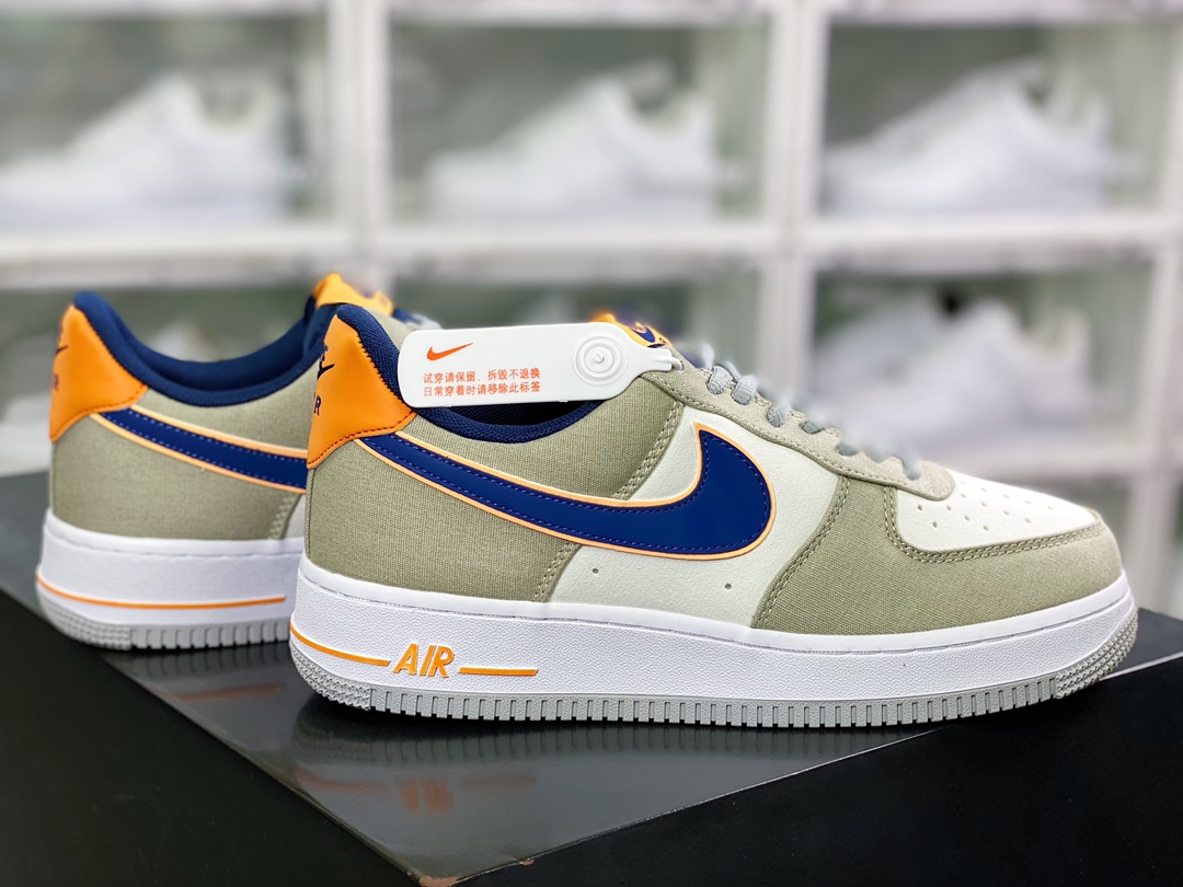 220  Air Force 1’07 Low QS”Dark Gray/Navy/Orange”空军一号DG2296-016