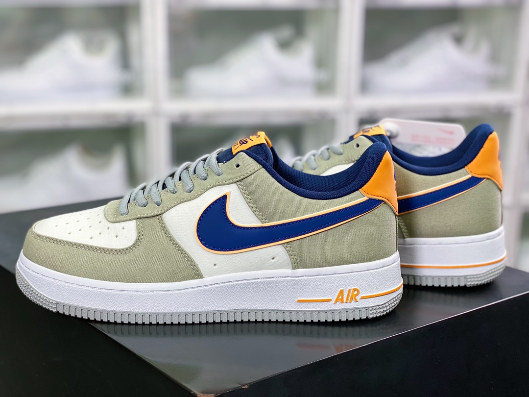 220  Air Force 1’07 Low QS”Dark Gray/Navy/Orange”空军一号DG2296-016