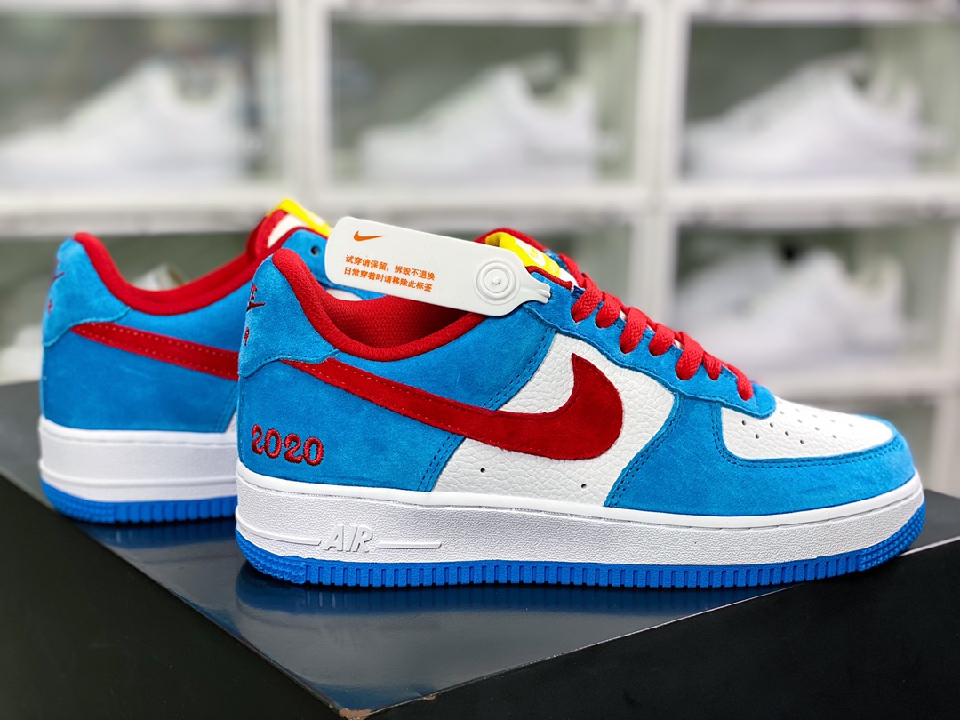 240 Doraemo x Air Force 1 ′07 Low Premium”Doraemo”空军一号BQ8988-106