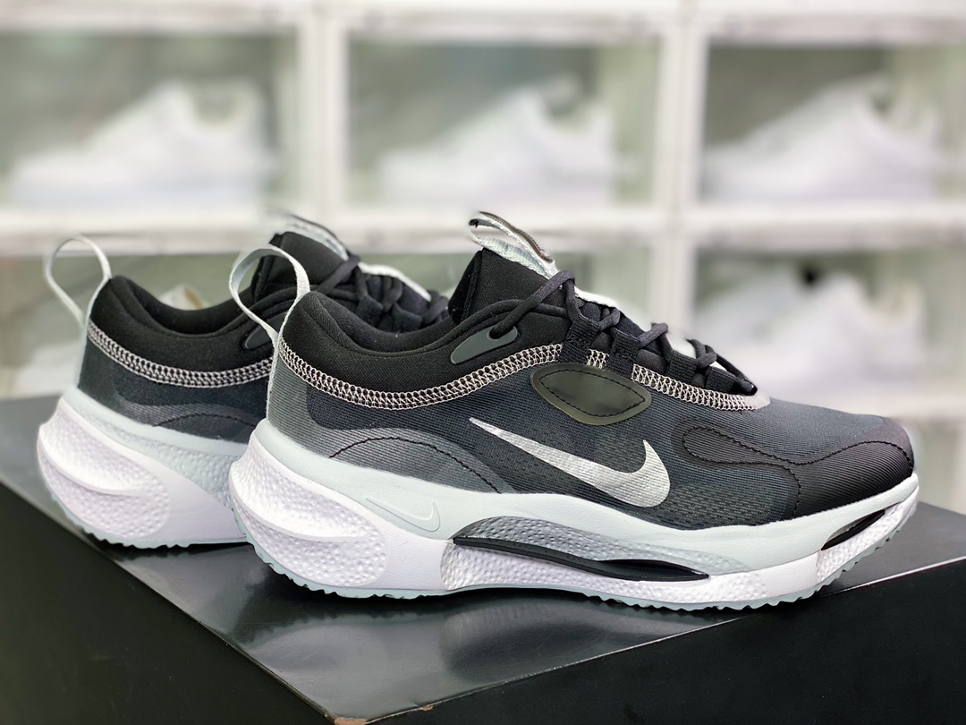 230 Spark Flyknit”White/Black”火花系列前卫增高低帮