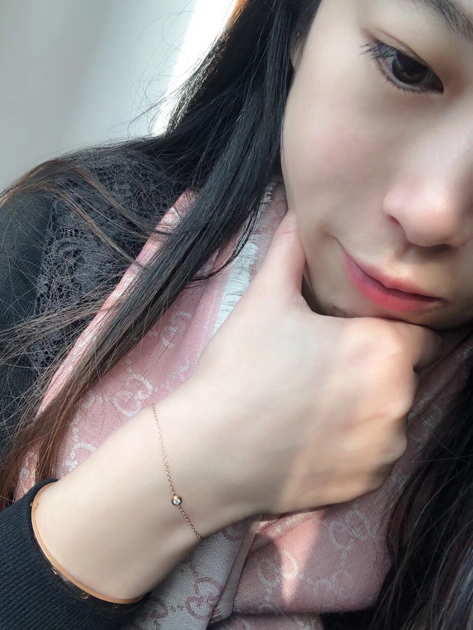 [Cartier Jewelry]Large quantity consultant Fu Cartier Diamond Necklace This is