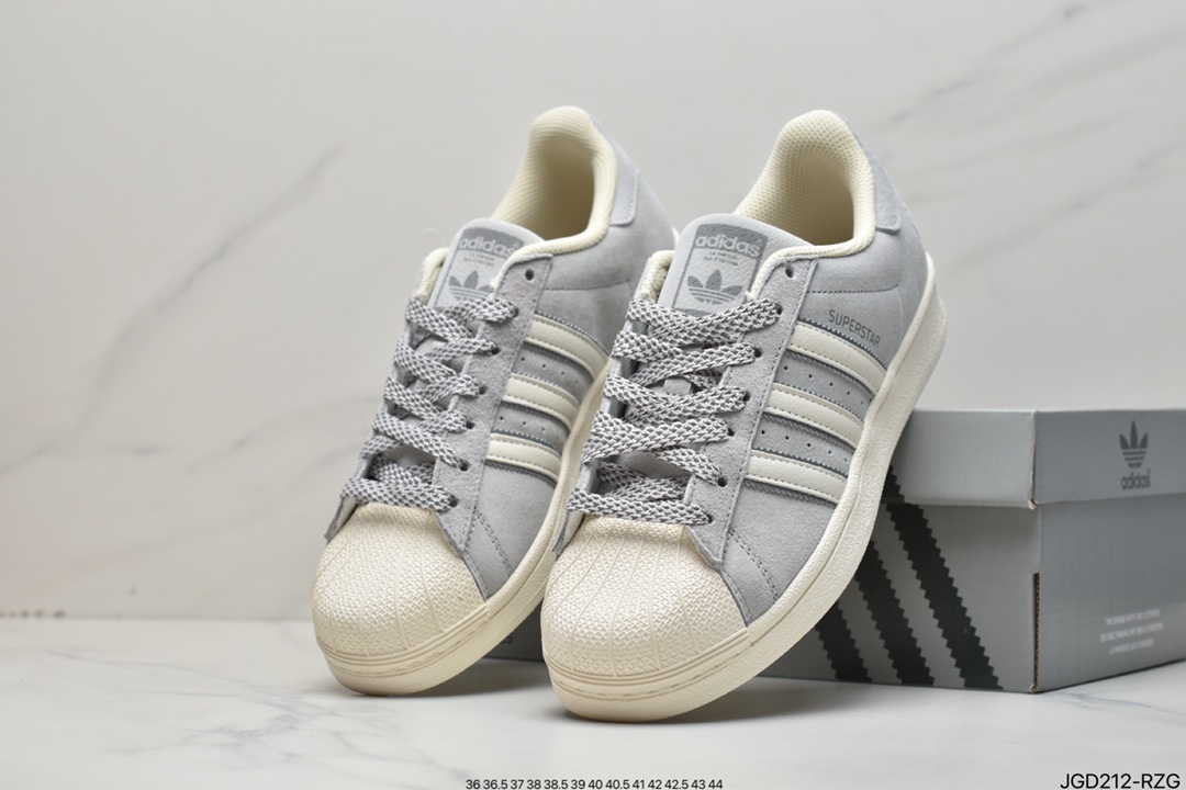 Adidas clover Originals Superstar classic shell head series low-top all-match casual sports shoes HR0468