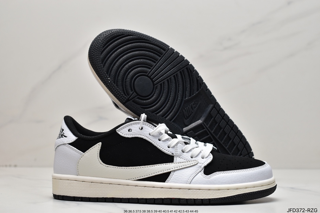 170 Fragment x Travis Scott x Air Jordan 1 Low TS 熊猫配色 DM7866-002