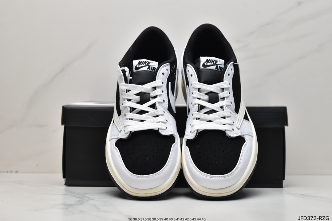 170 Fragment x Travis Scott x Air Jordan 1 Low TS 熊猫配色 DM7866-002