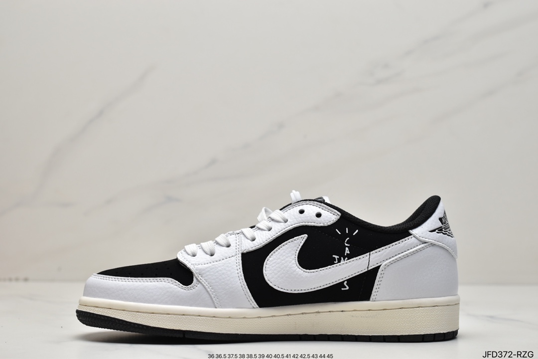 170 Fragment x Travis Scott x Air Jordan 1 Low TS 熊猫配色 DM7866-002
