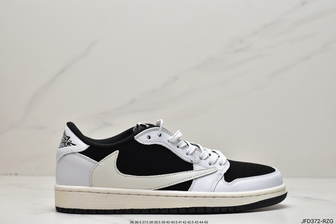 170 Fragment x Travis Scott x Air Jordan 1 Low TS 熊猫配色 DM7866-002