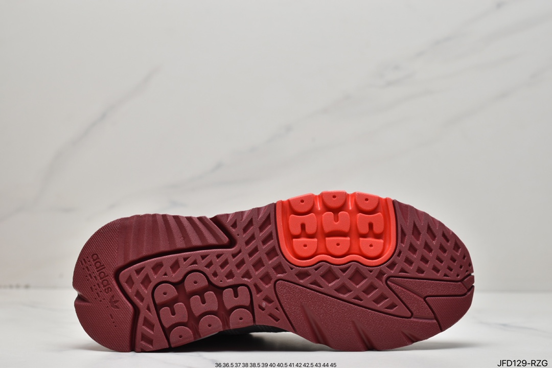 170 Nite Jogger Boost 灰红 三叶草 联名夜行者 HO1712