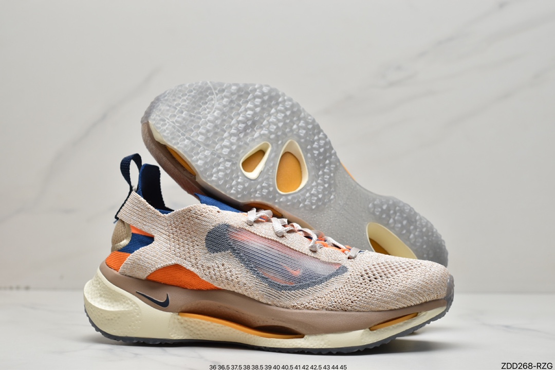 230 Nike Spark Flyknit 灰紫低帮轻便休闲跑步鞋 DD1901-600