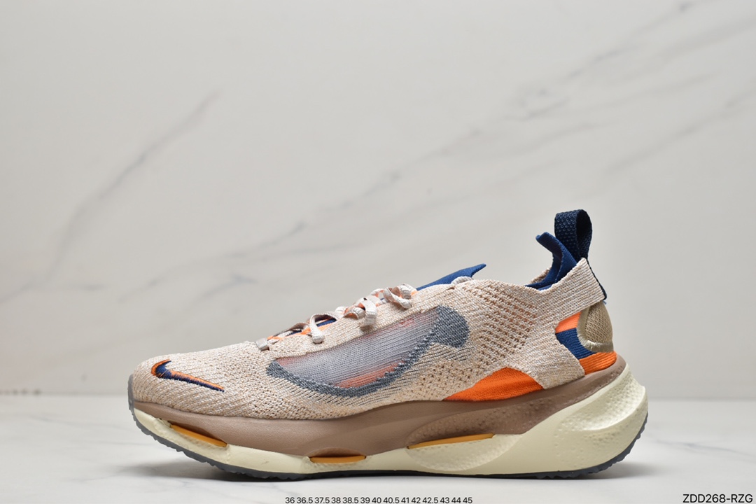 230 Nike Spark Flyknit 灰紫低帮轻便休闲跑步鞋 DD1901-600