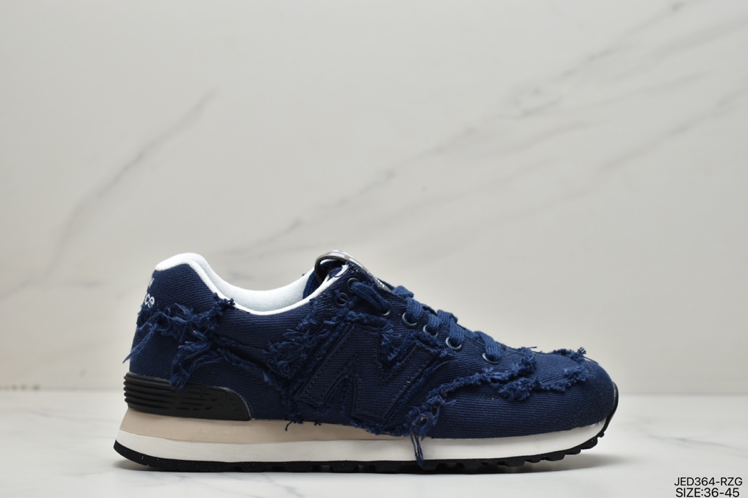 Miu Miu x New Balance NB574 joint retro running shoes