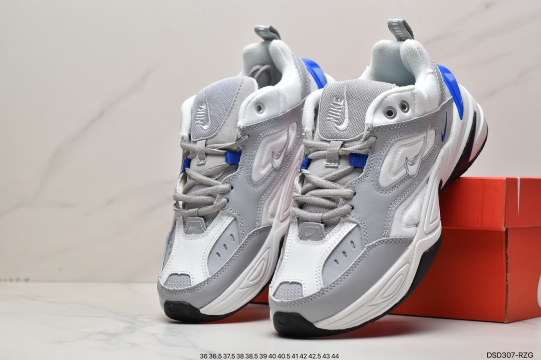 Nike M2K Tekno”Lux Denim Pack” retro trend all-match travel leisure sports old shoes BV7075-001