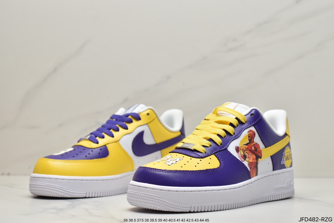 170 Nike Air Force 1`07 科比空军一号经典低帮百搭休闲运动板鞋 315122-118