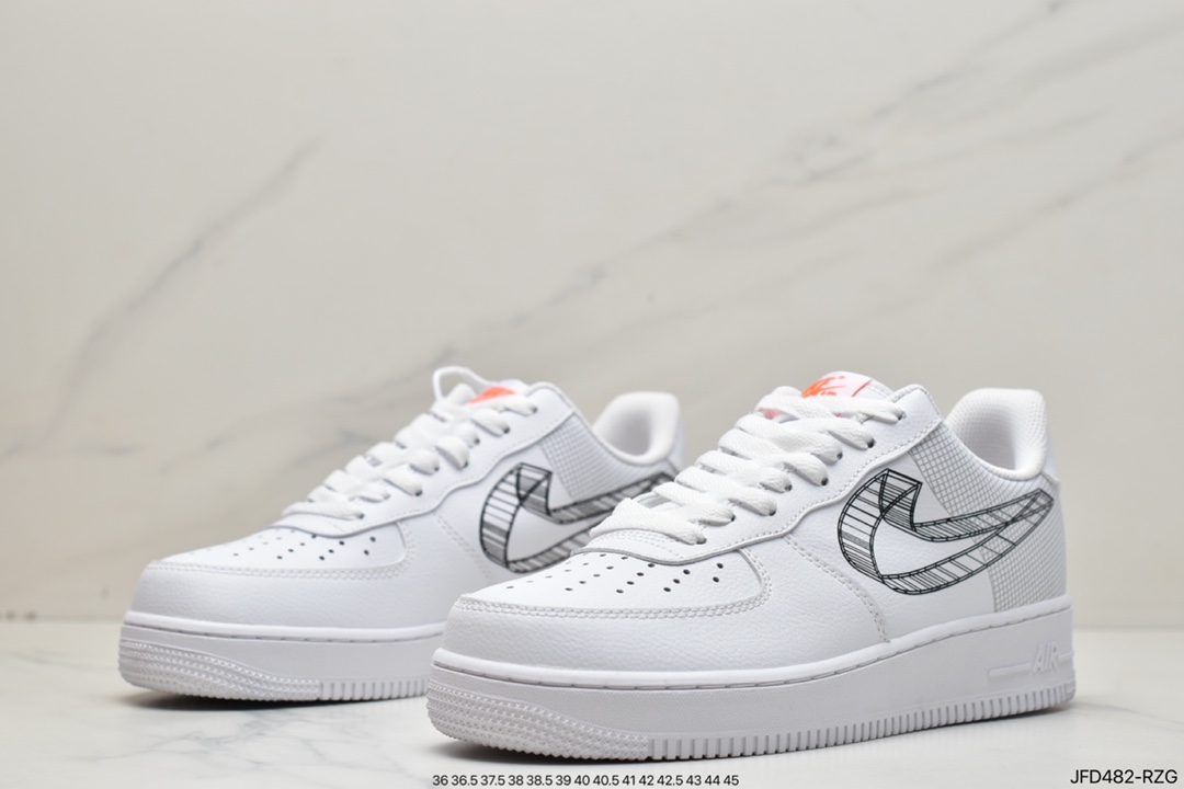 170 Nike Air Force 1 空军一号 裸眼3D DR0149-100
