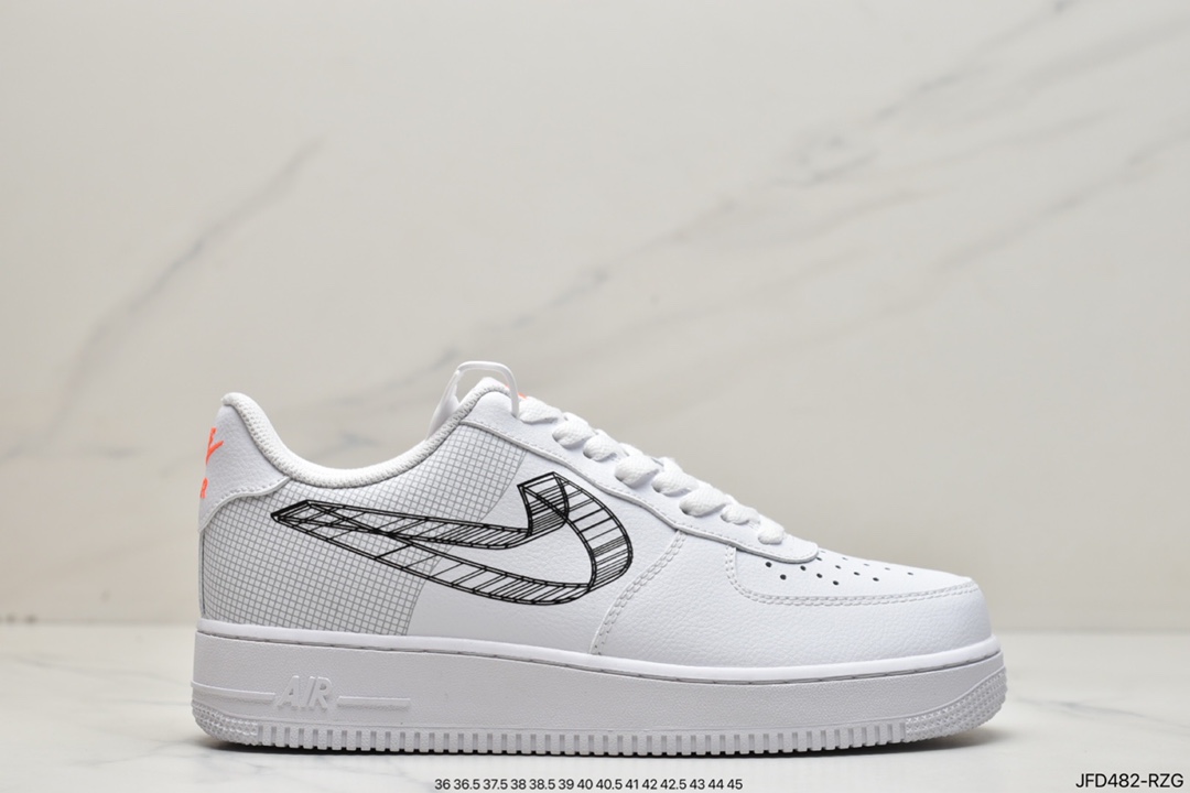 170 Nike Air Force 1 空军一号 裸眼3D DR0149-100
