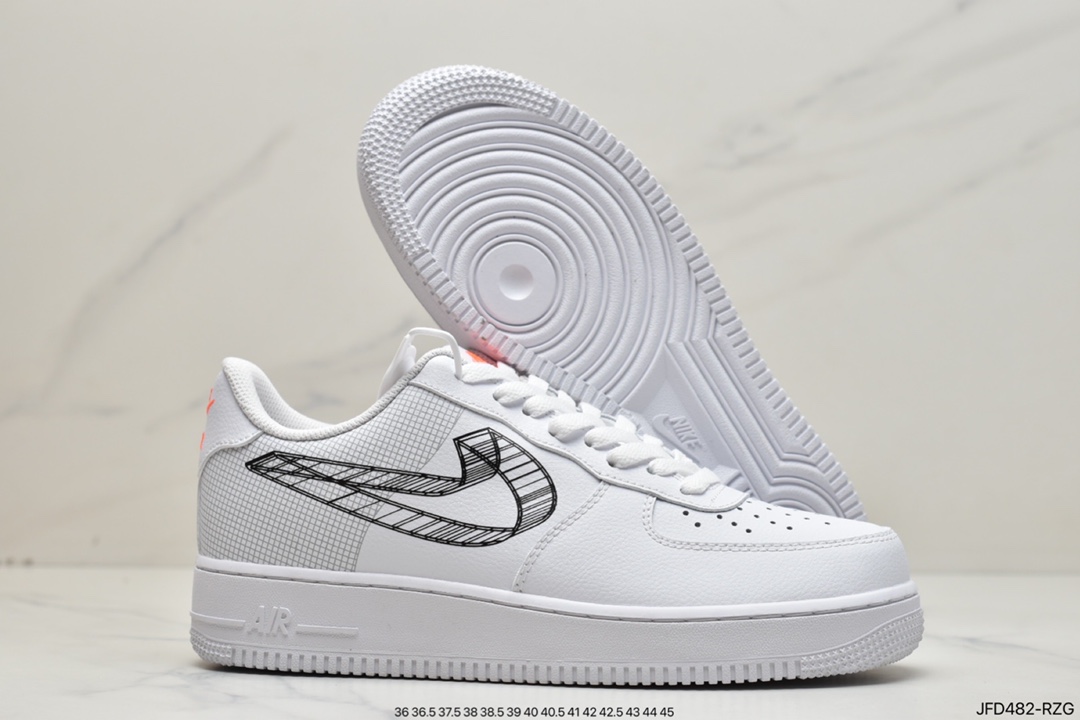 170 Nike Air Force 1 空军一号 裸眼3D DR0149-100