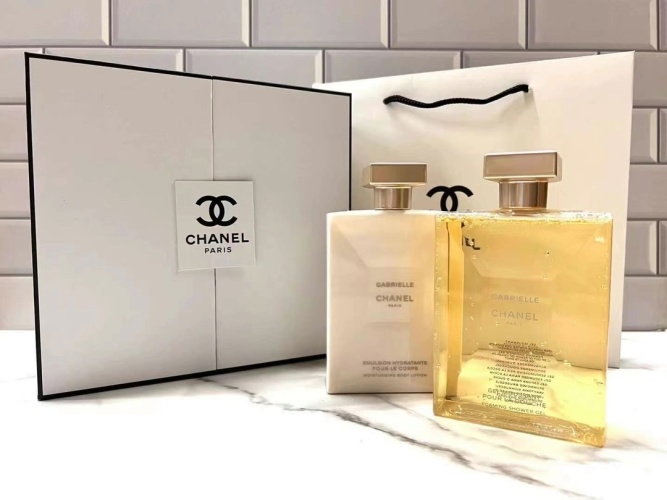 Chanel Gabrielle Bath and Body Set - Foaming Shower Gel & Moisturizing Body Lotion 1 Chanel Gabrielle Bath and Body Set - Foaming Shower Gel & Moisturizing Body Lotion