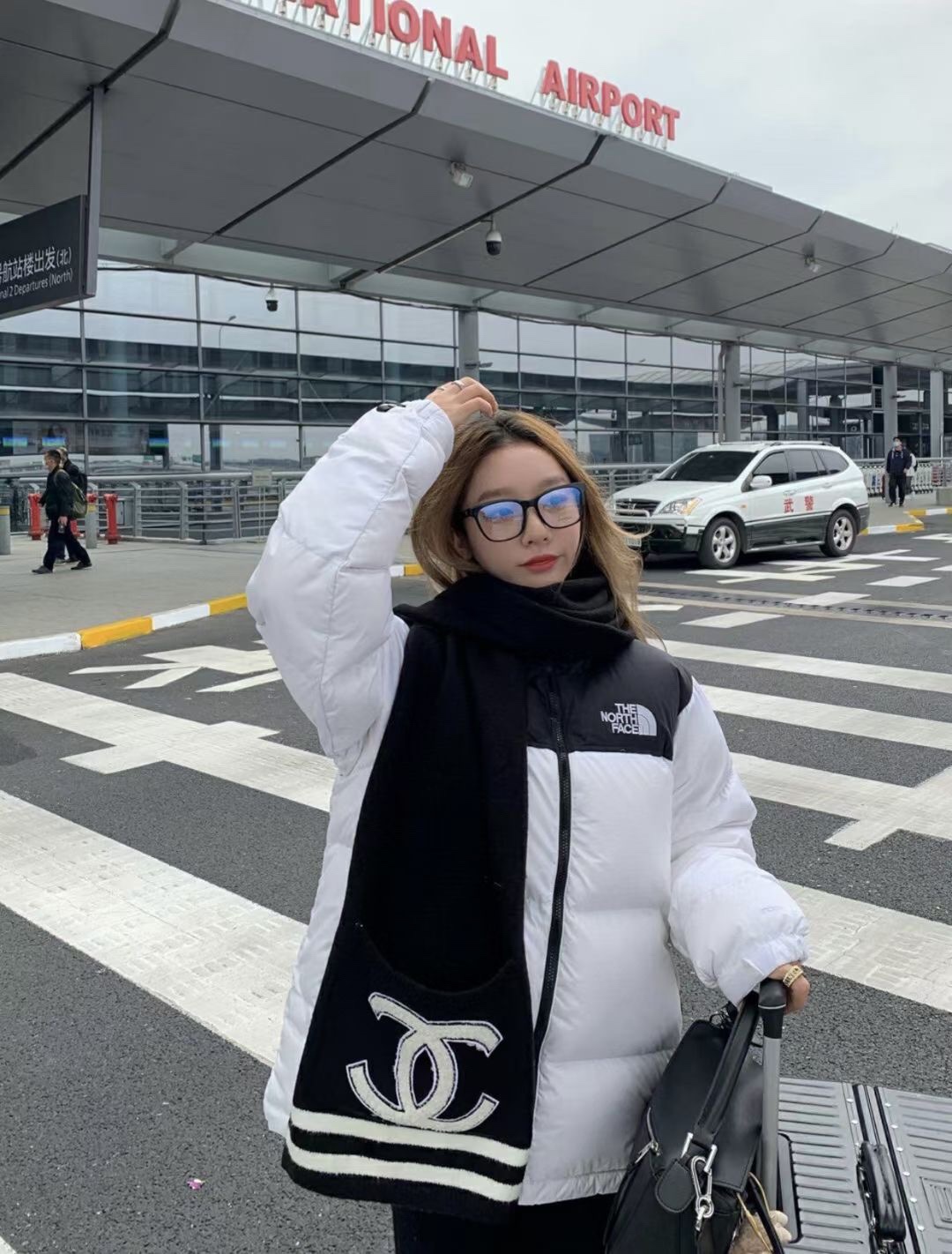 THE NORTH FACE 1996 拼接 刺繍 中綿ブルゾン アウトドア 保温